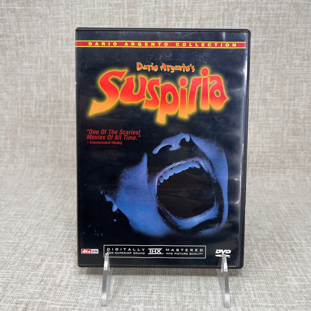 Suspiria DVD Dario Argento Collection Anchor Bay 2001 THX Widescreen Horror Cult